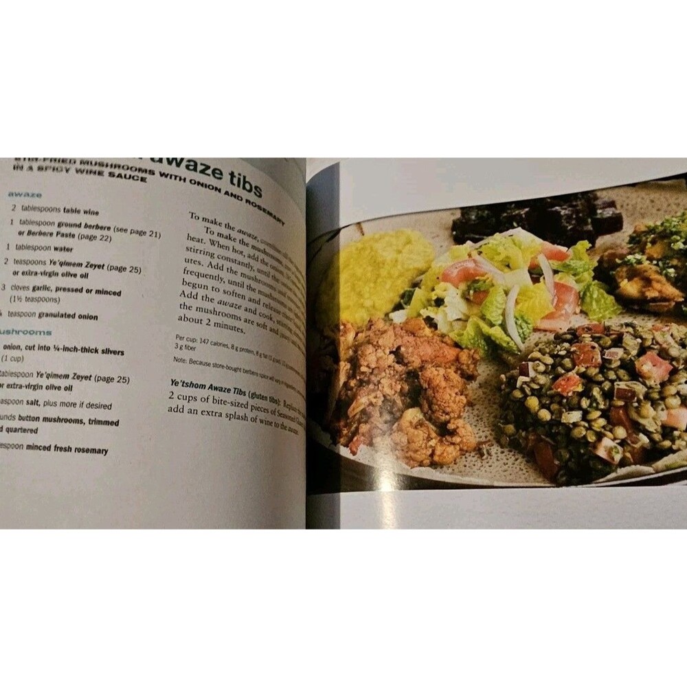 Teff Love Adventures in Vegan Ethiopian Cooking by Kittie Berns Cookbook - Picture 8 of 9
